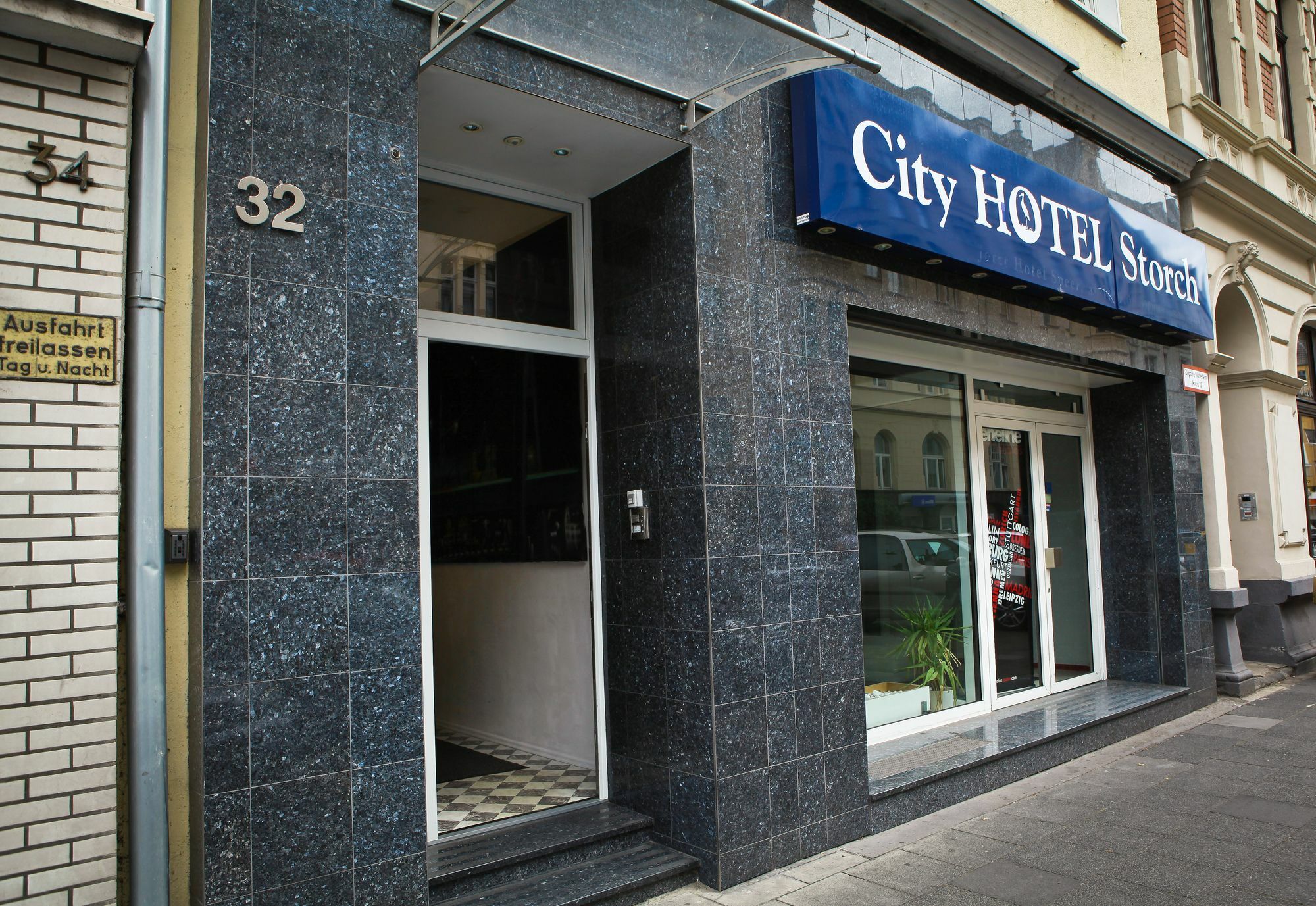 City Hotel Storch Кёльн Экстерьер фото